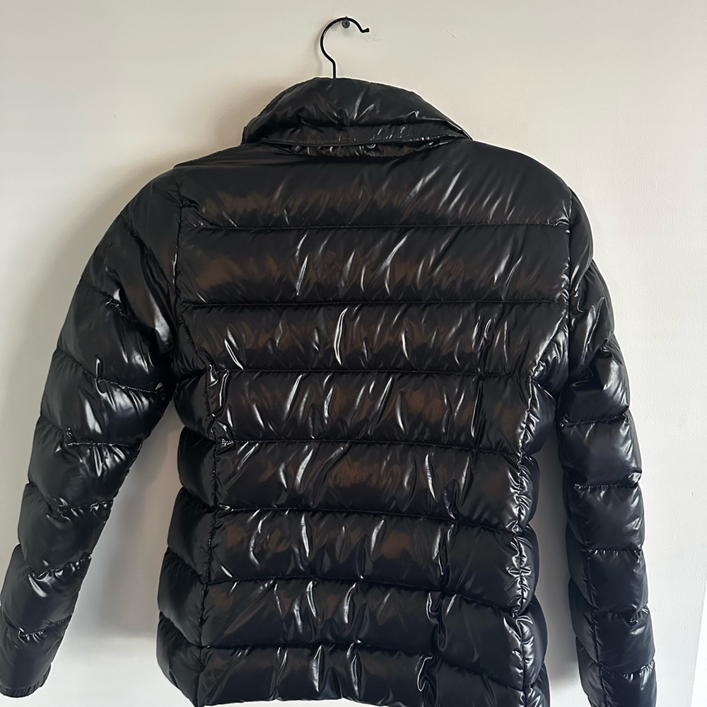 Aritzia Babaton Black Puffer Goose Down Shiny Jacket XS - Picture 5 of 10